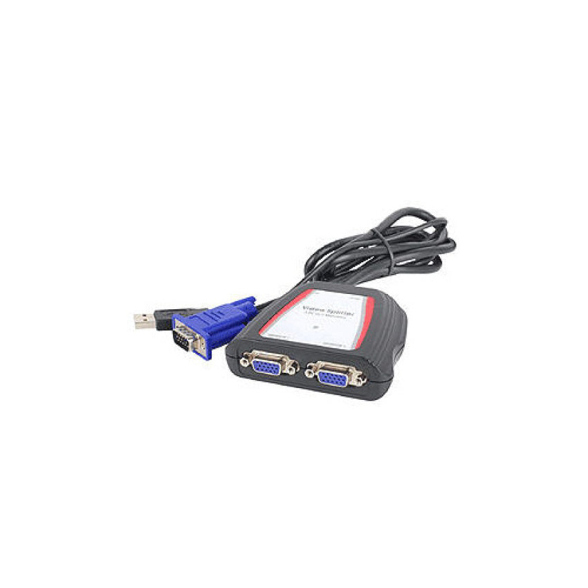 SIIG 1x2 Compact Vga Splitter (CEVG0A11S1)