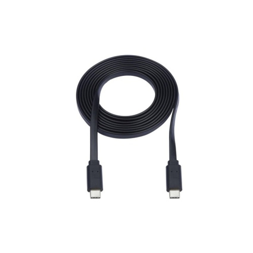 Tripp Lite Usb C To Usb C Cable Flat M/m Black 6ft (U040006CFL)