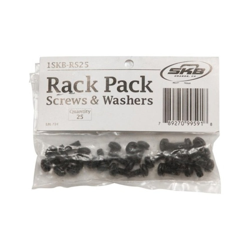 SKB Cases Rack Screws And Washers (25/pk) (1SKBRS25)