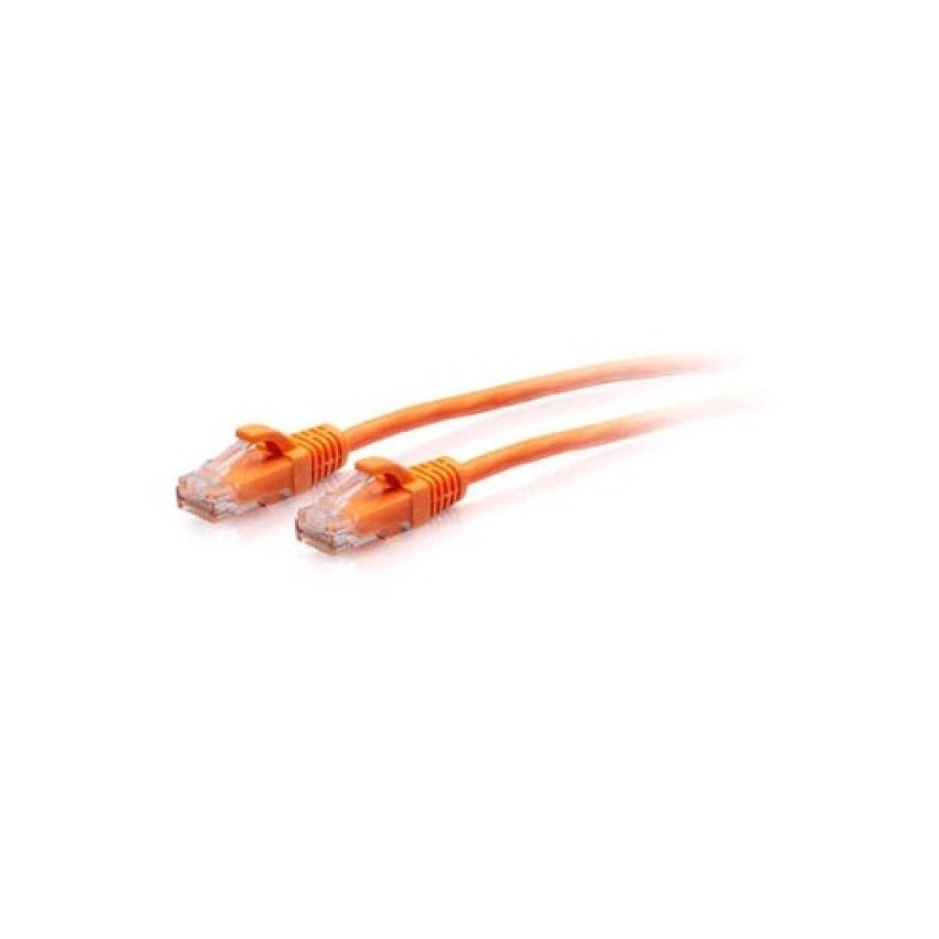 C2G 5ft Cat6a Orange Slim Ethernet (C2G30176)