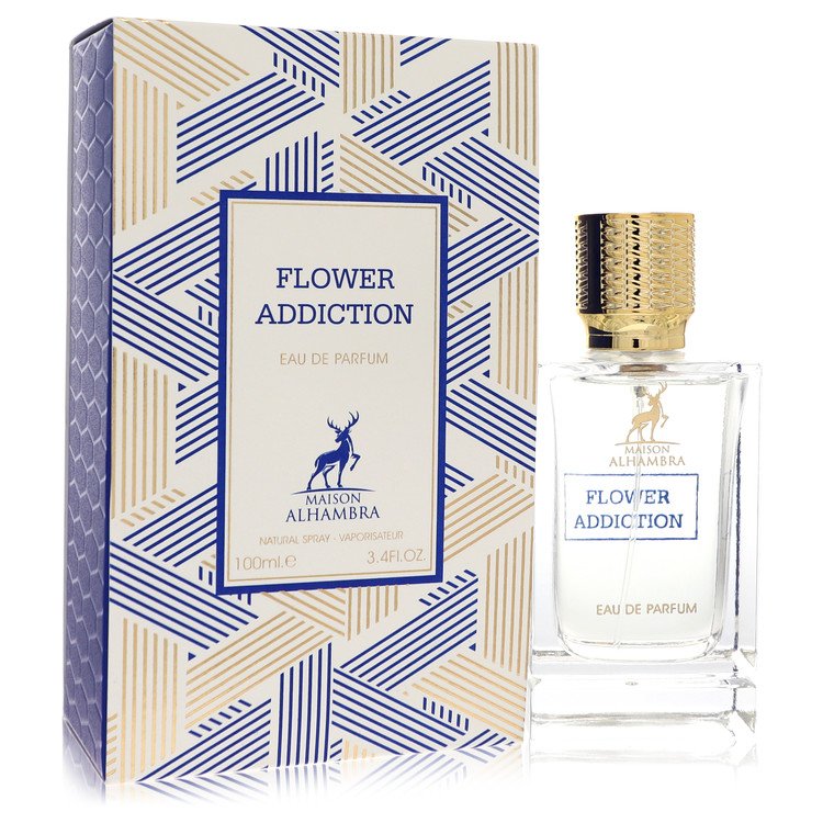 Narcotic Flower Addiction by Maison Alhambra Eau De Parfum Spray 3.4 oz for Women