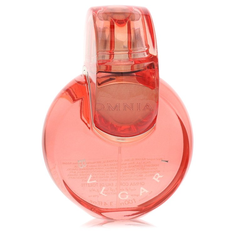 Omnia Coral by Bvlgari Eau De Toilette Spray (Tester) 3.4 oz for Women