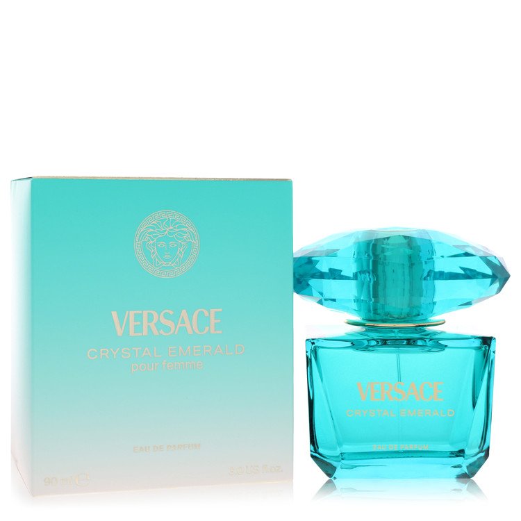 Versace Crystal Emerald by Versace Eau De Parfum Spray 3 oz for Women
