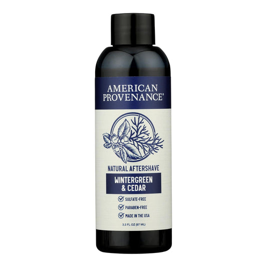 American Provenance - Aftershave Wntrgrn Cedar - 1 Each -3.3 Fz