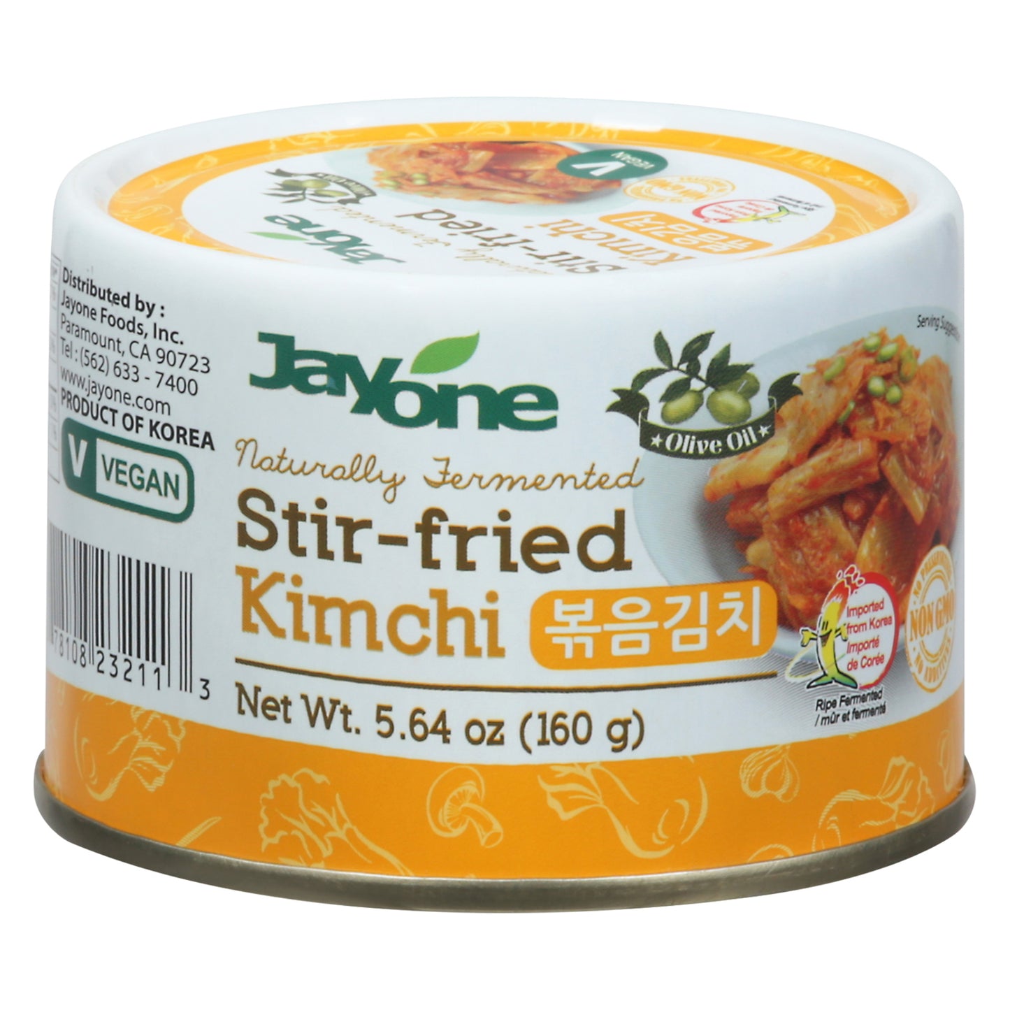 Jayone - Kimchi Stir Fried Olv Oil - Case Of 12-5.64 Oz