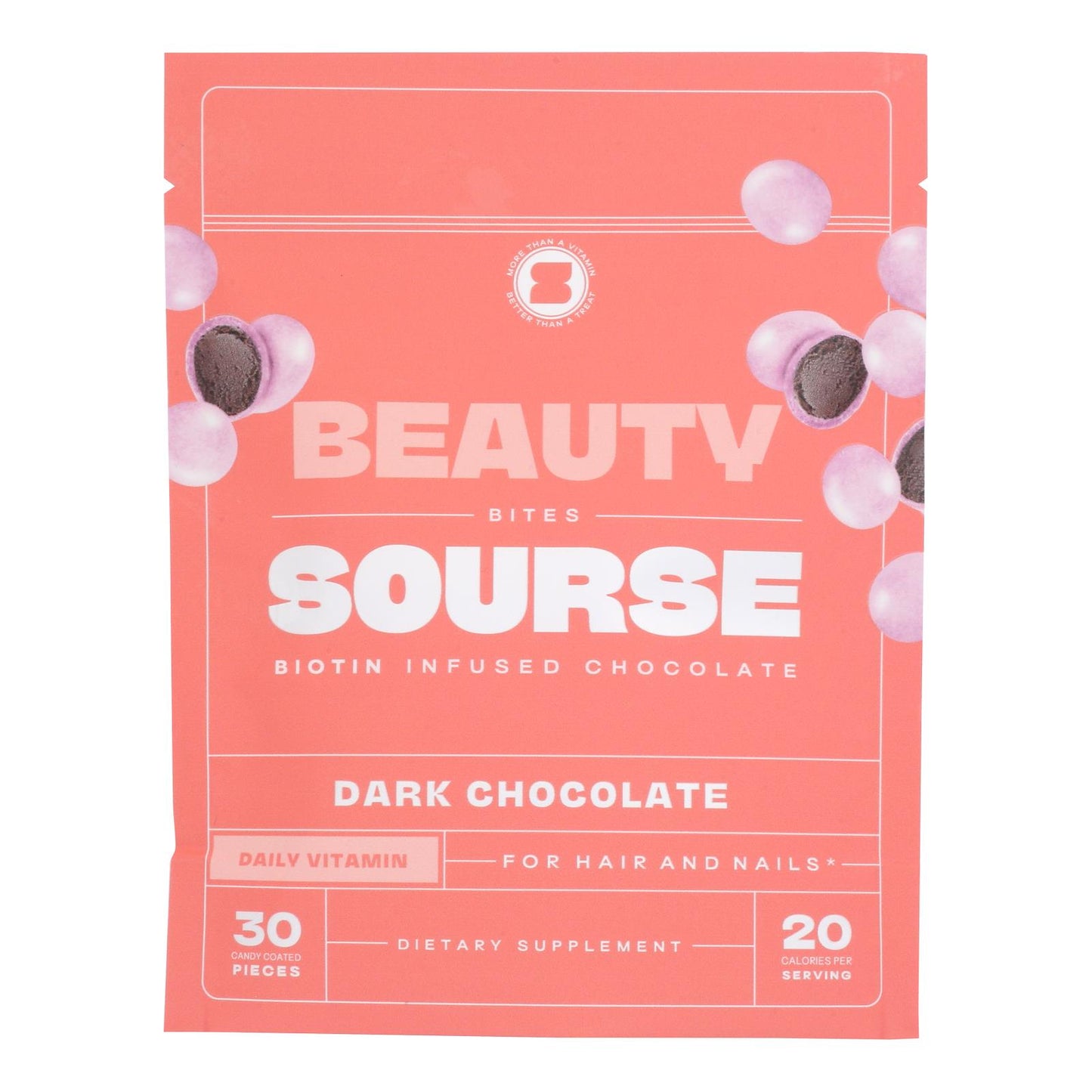 Sourse - Bty Bites Vitamin Infused Chocolate - Case Of 6-2.2 Oz