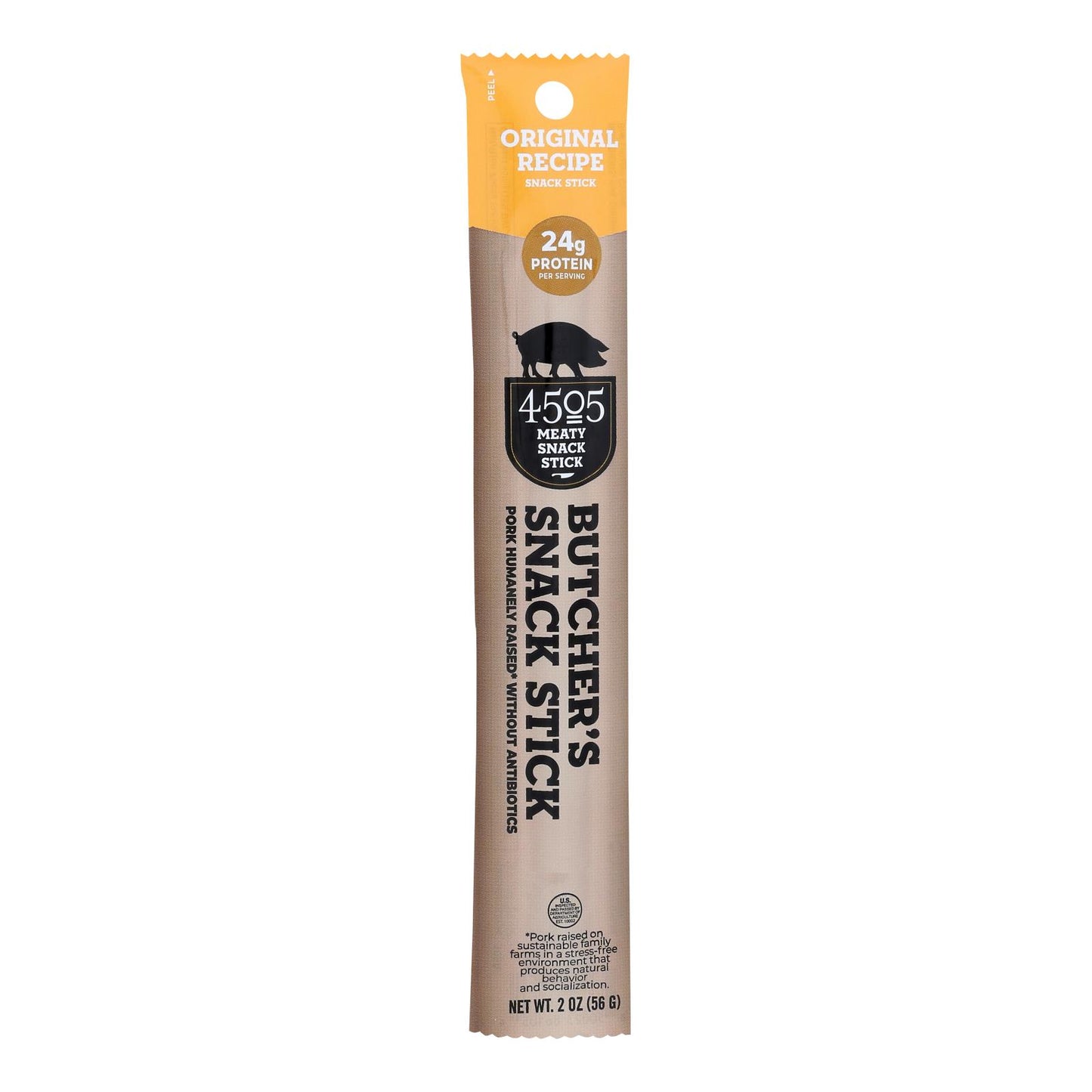 4505 - Btchr Saus Link Snack Original - Case Of 12-2 Oz