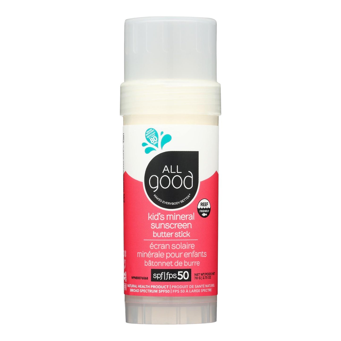 All Good - Sunscreen Stick Kids 50+ - 1 Each -2.75 Oz
