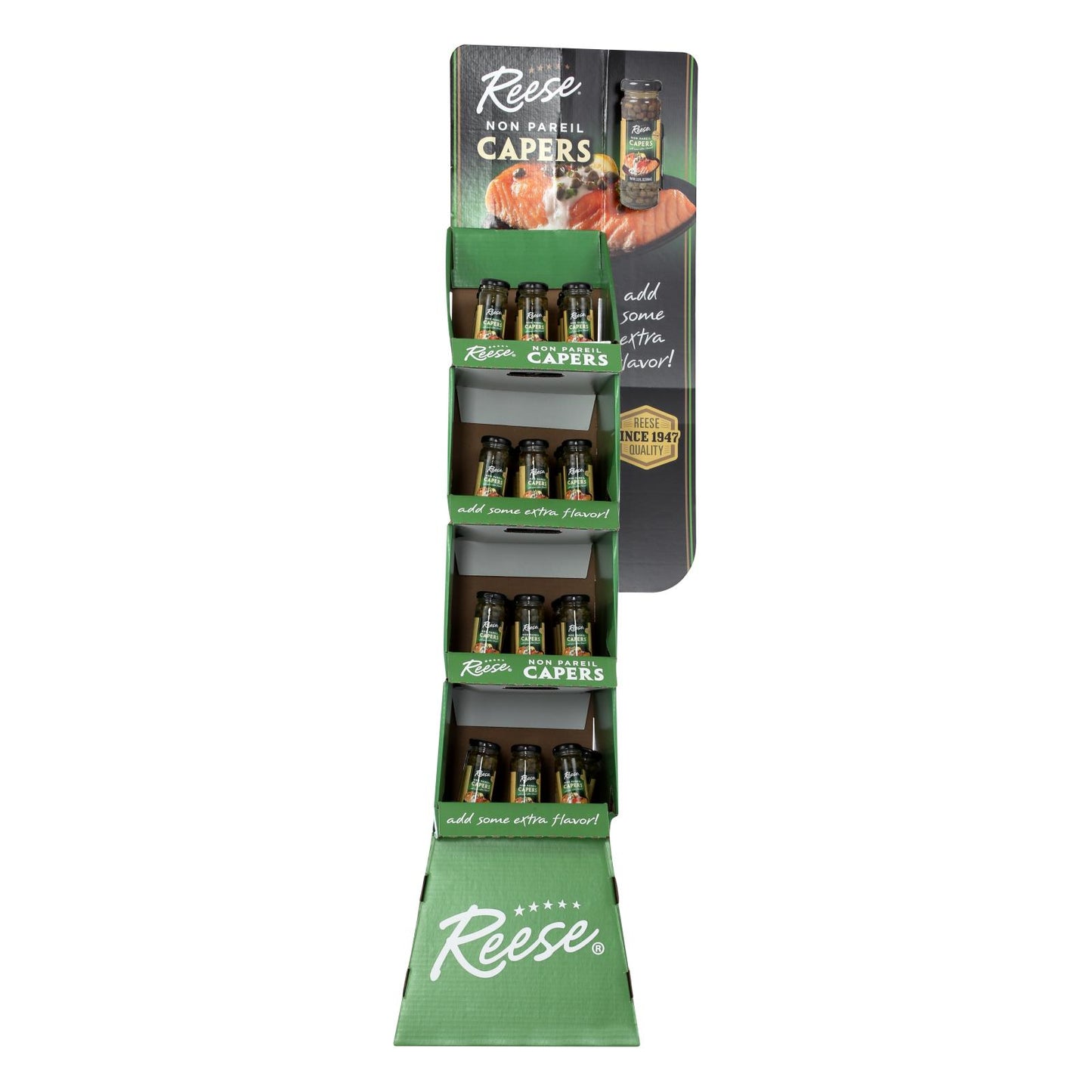 Reese Non-pareil Capers - Case Of 36 - 3.5 Oz