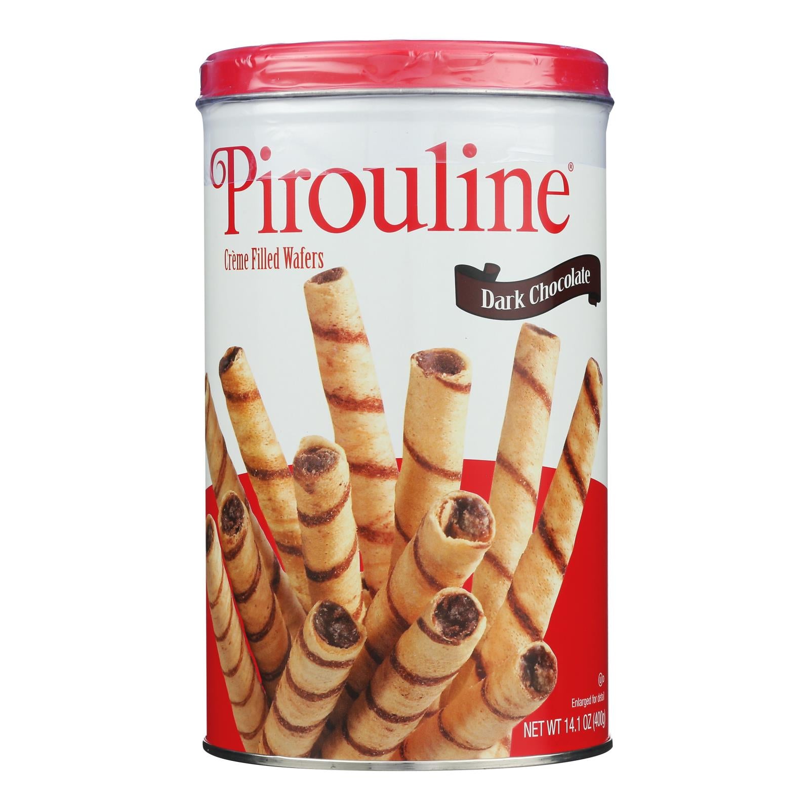 De Beukelaer - Cookies - Pirouline Creme Filled Rolled Wafers - Case Of 6 - 14.1 Oz.