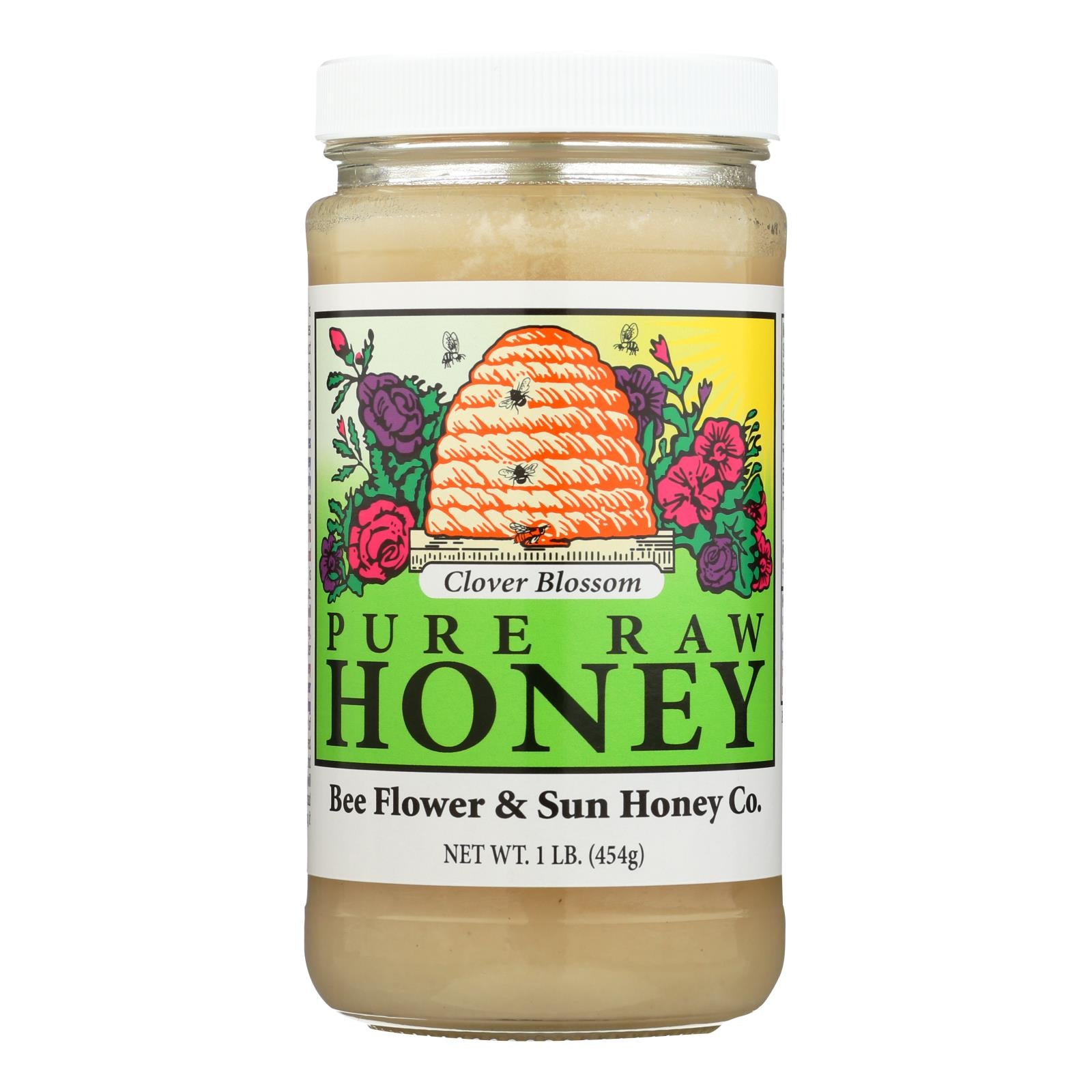 Bee Flower And Sun Honey - Clover Blossom - Case Of 12 Lbs