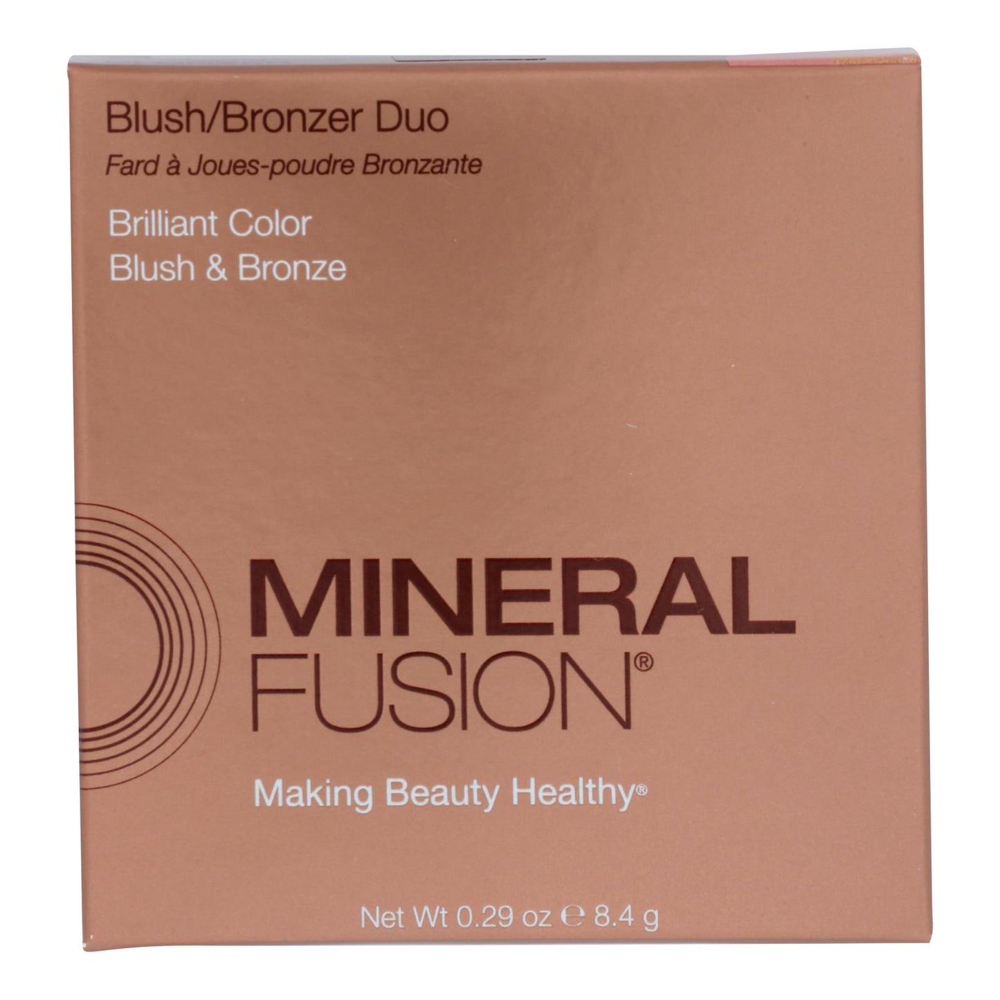 Mineral Fusion Blush/bronzer Duo In Blonzer - 1 Each - .29 Oz