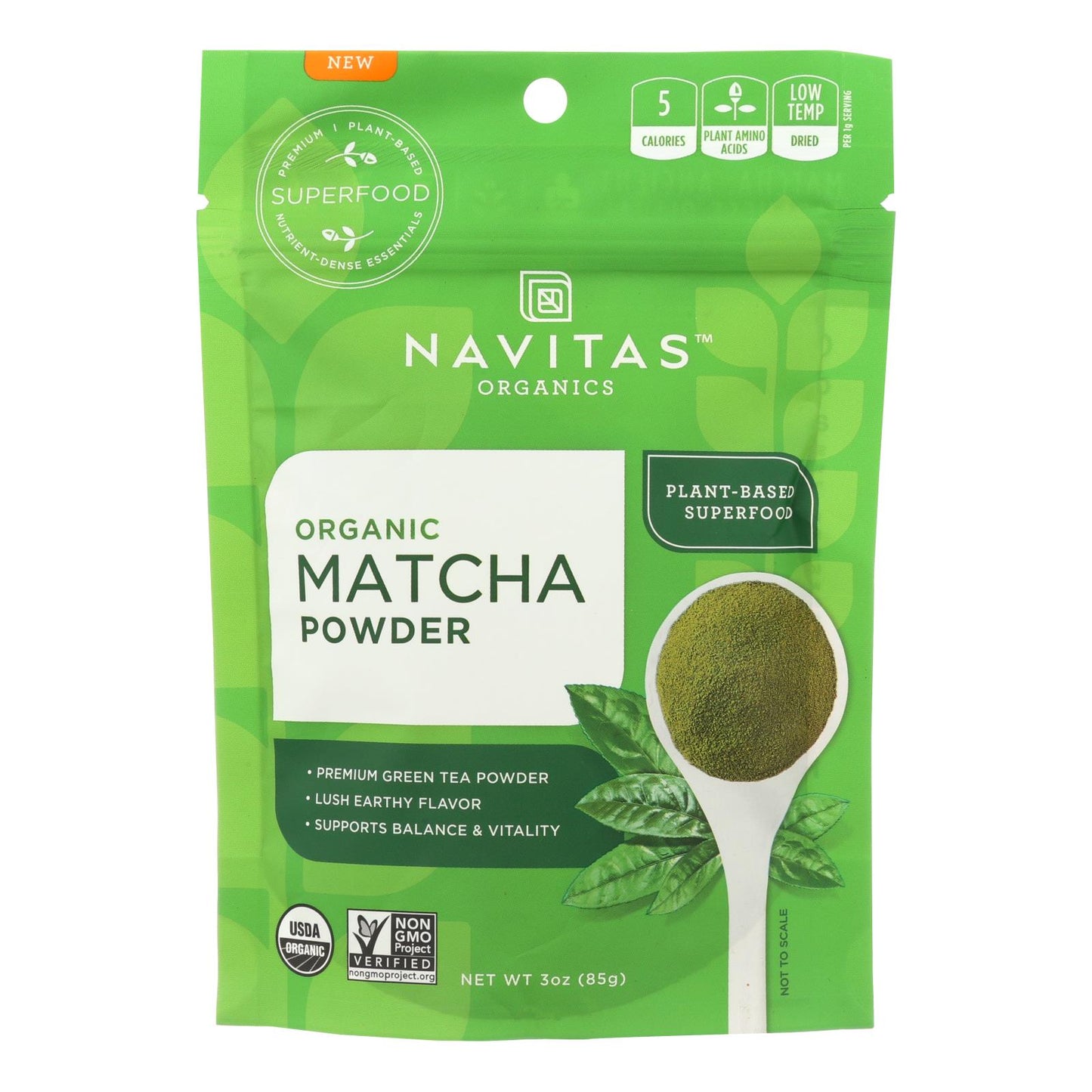Navitas Organics Organic Matcha Powder - Case Of 6 - 3 Oz