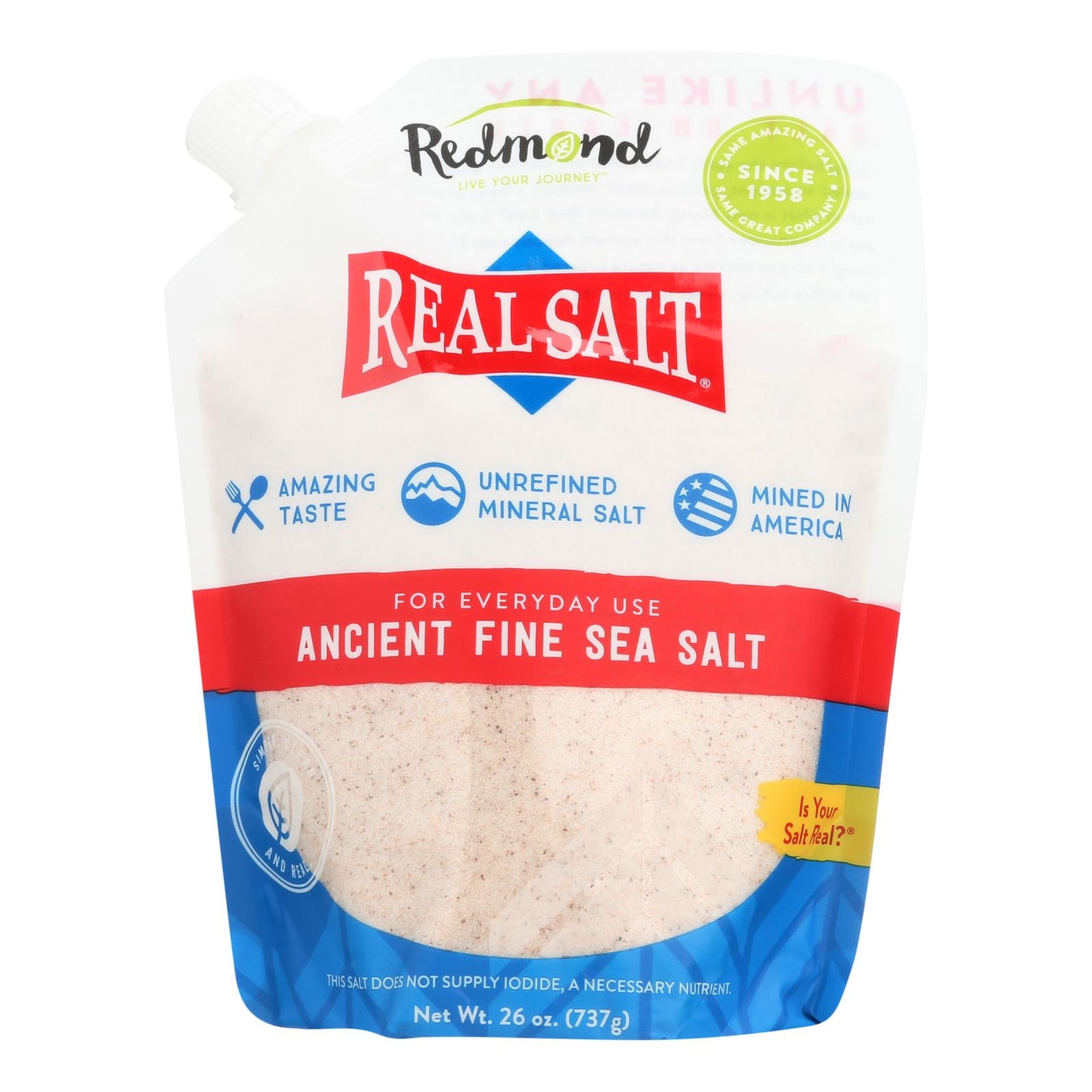 Our Real Salt - Case Of 6 - 26 Oz