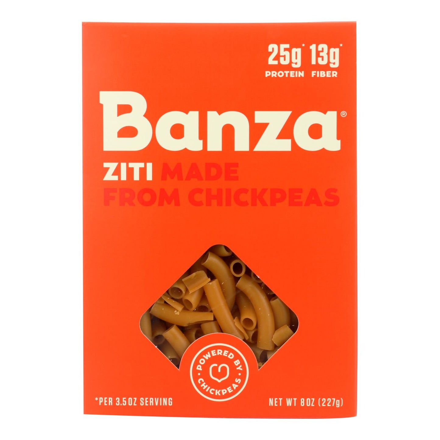 Banza Ziti Chickpea Pasta - Case Of 6 - 8 Oz