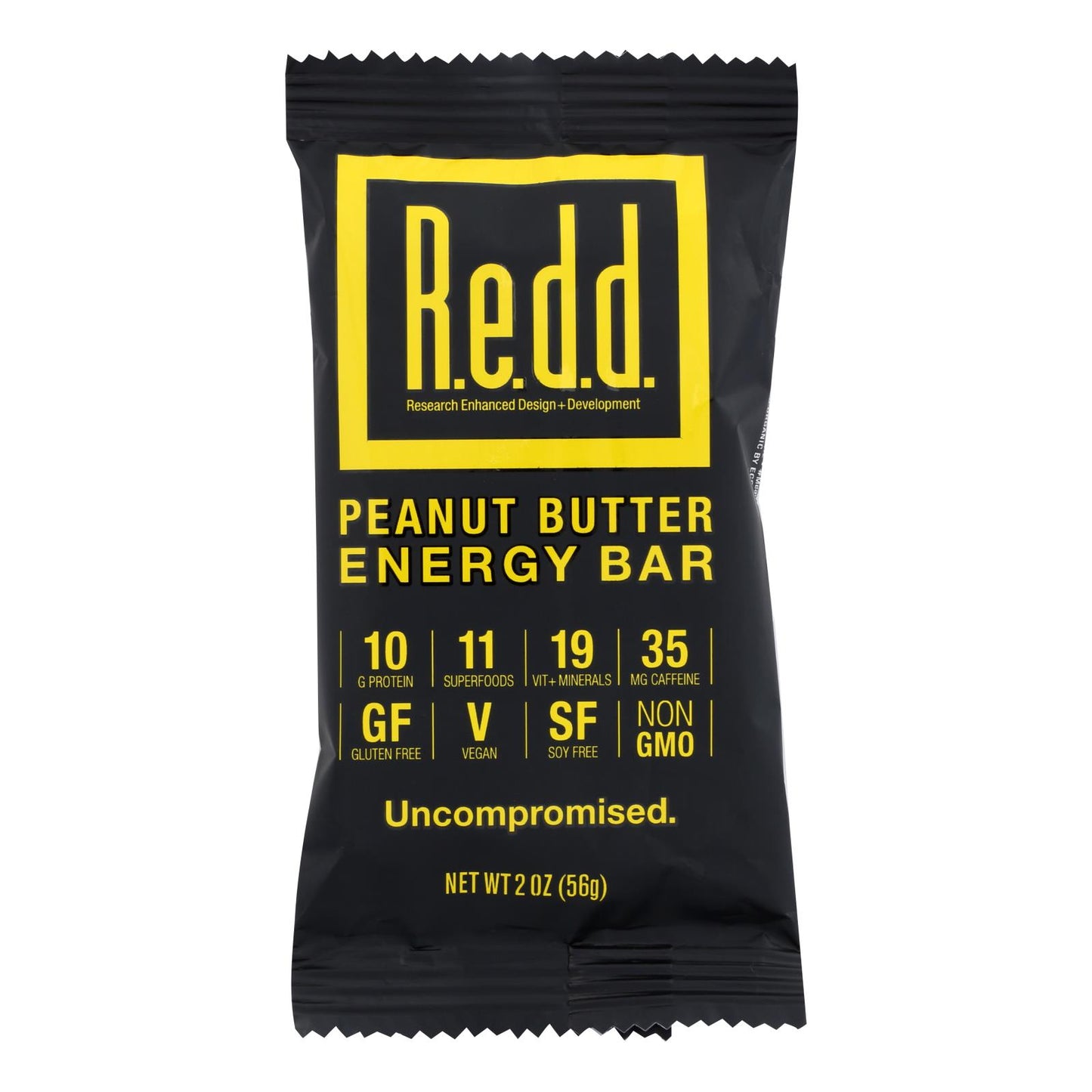 Redd Peanut Butter Energy Bar - 1 Each - 12 Ct