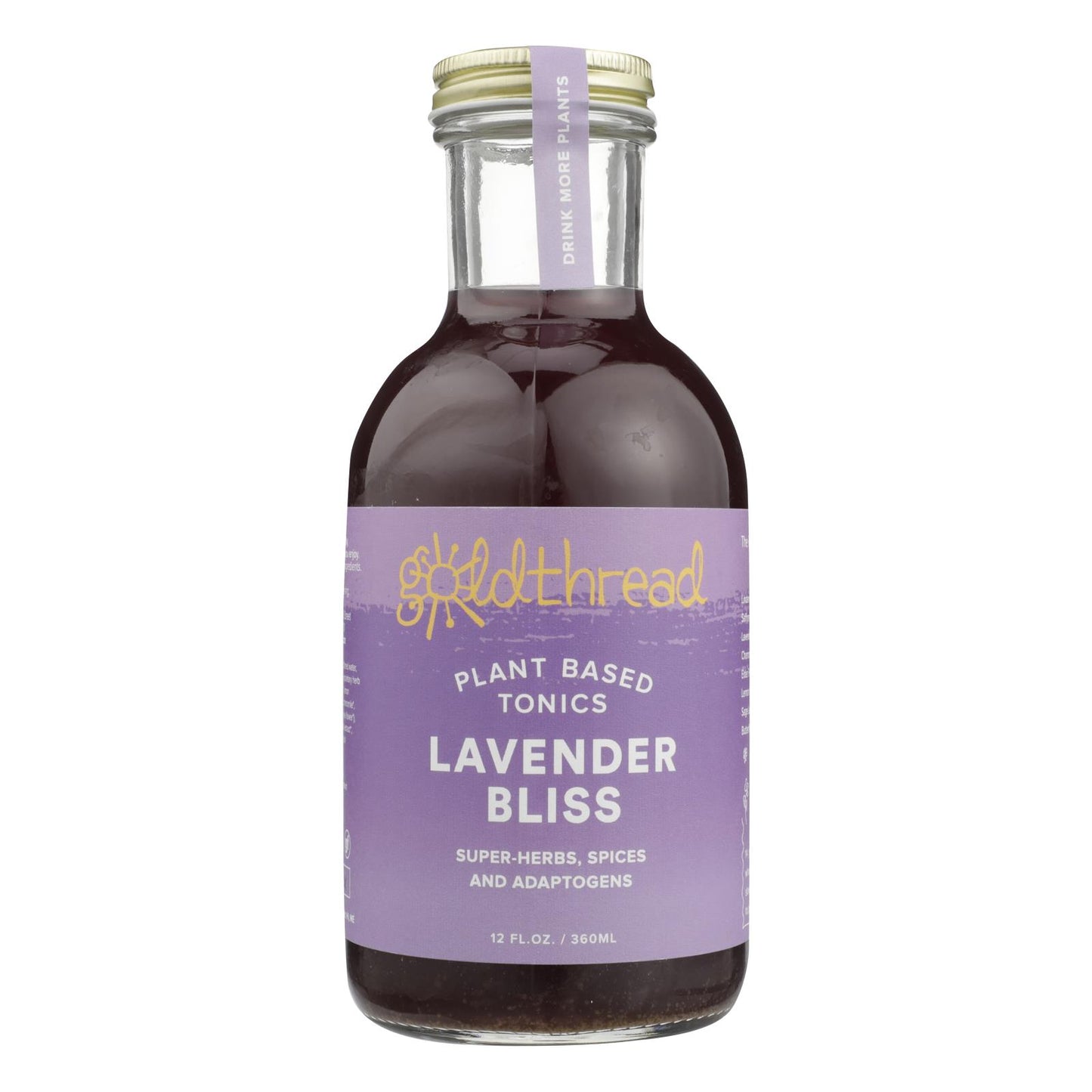 Goldthread Lavender Bliss Tonic - Case Of 6 - 12 Fz