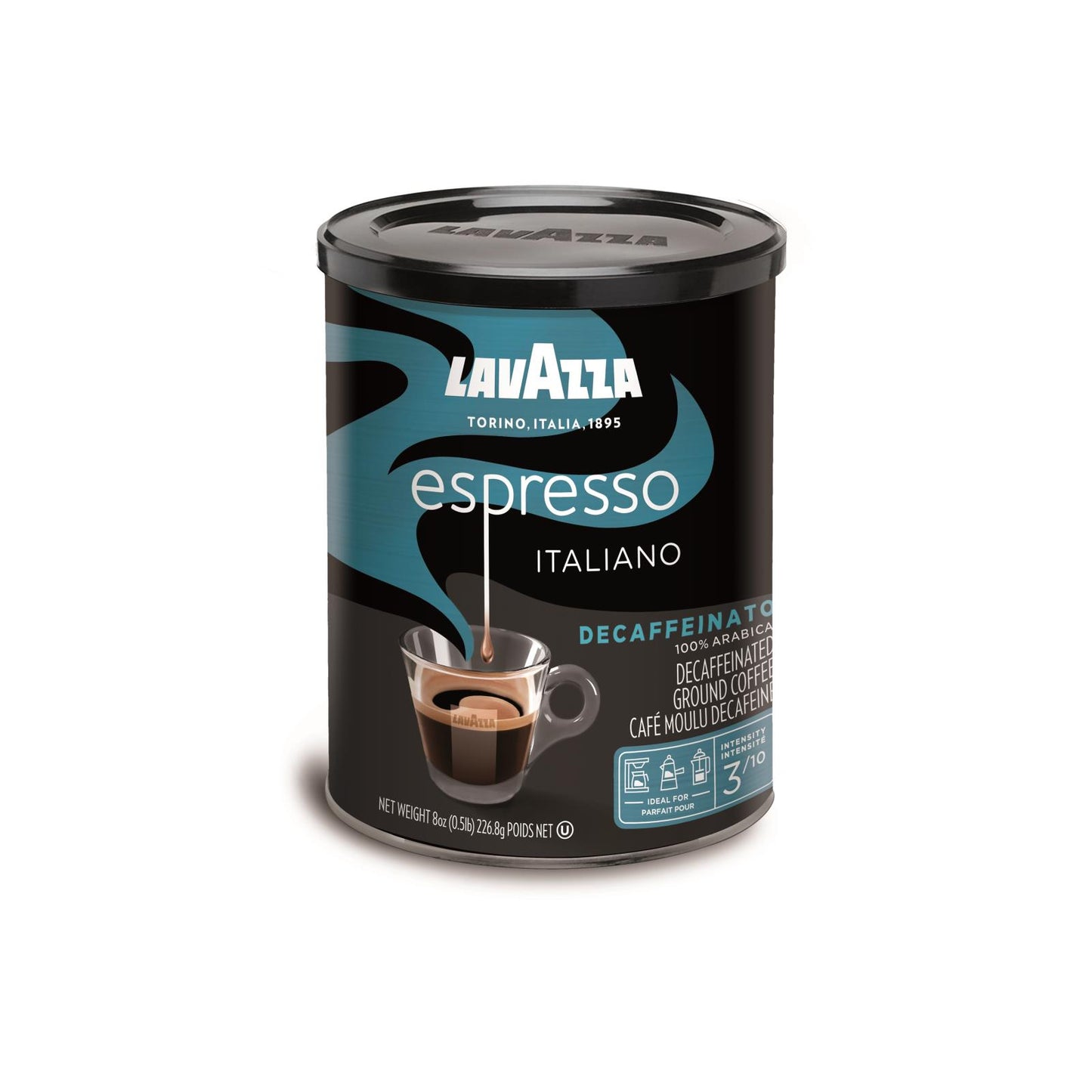 Lavazza Espresso Decaf - Case Of 12 - 8 Oz
