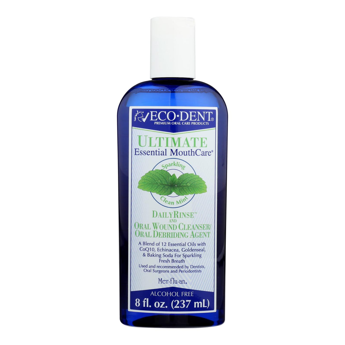 Eco-Dent Dailyrinse Mouthrinse - Mint - 8 oz