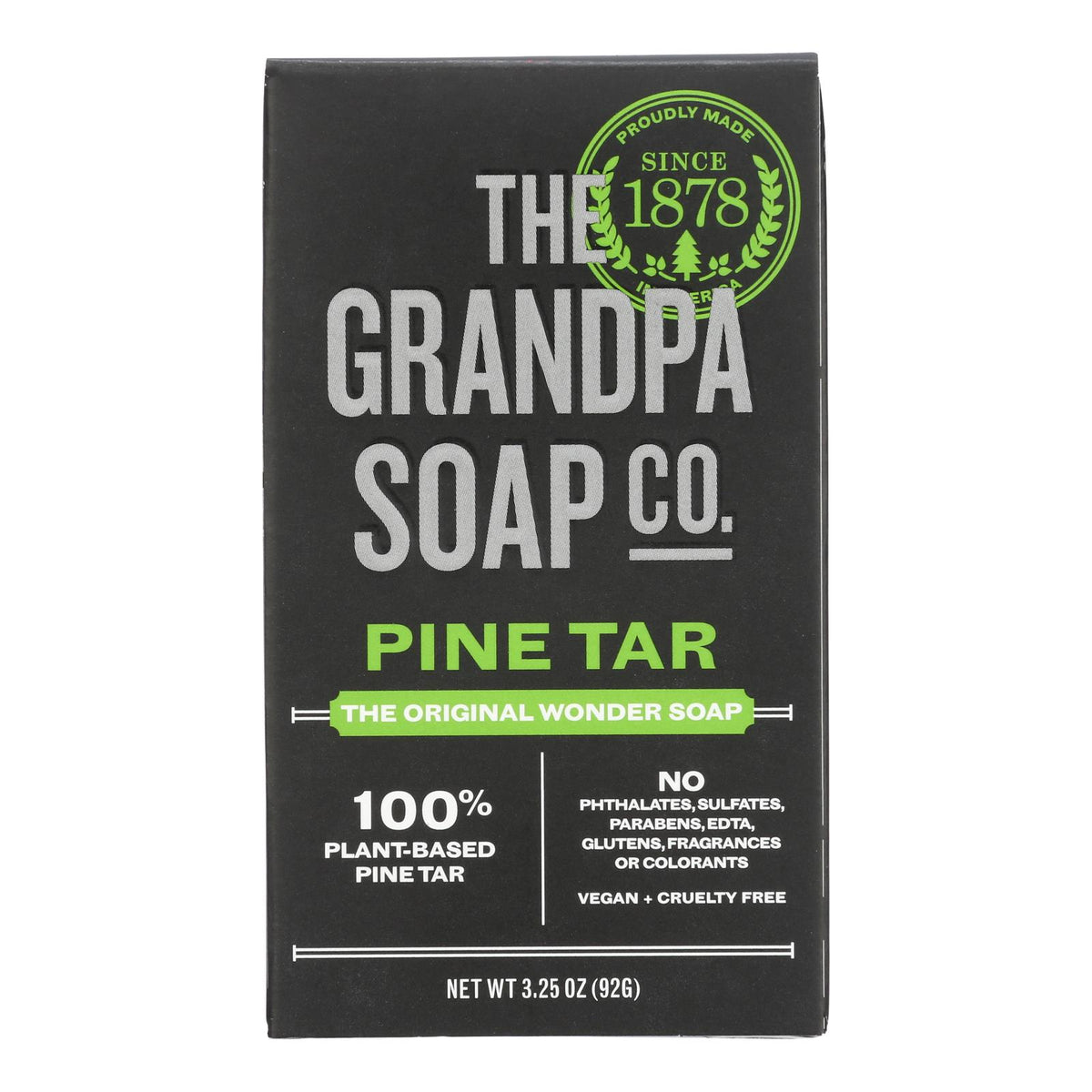 Grandpa's Pine Tar Bar Soap - 3.25 oz