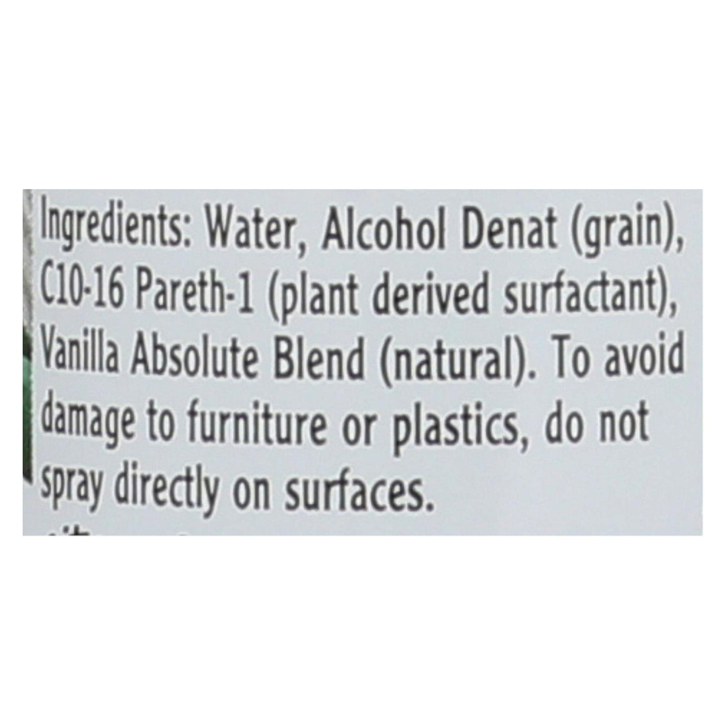 Air Scense - Air Freshener - Vanilla - Case of 4 - 7 oz