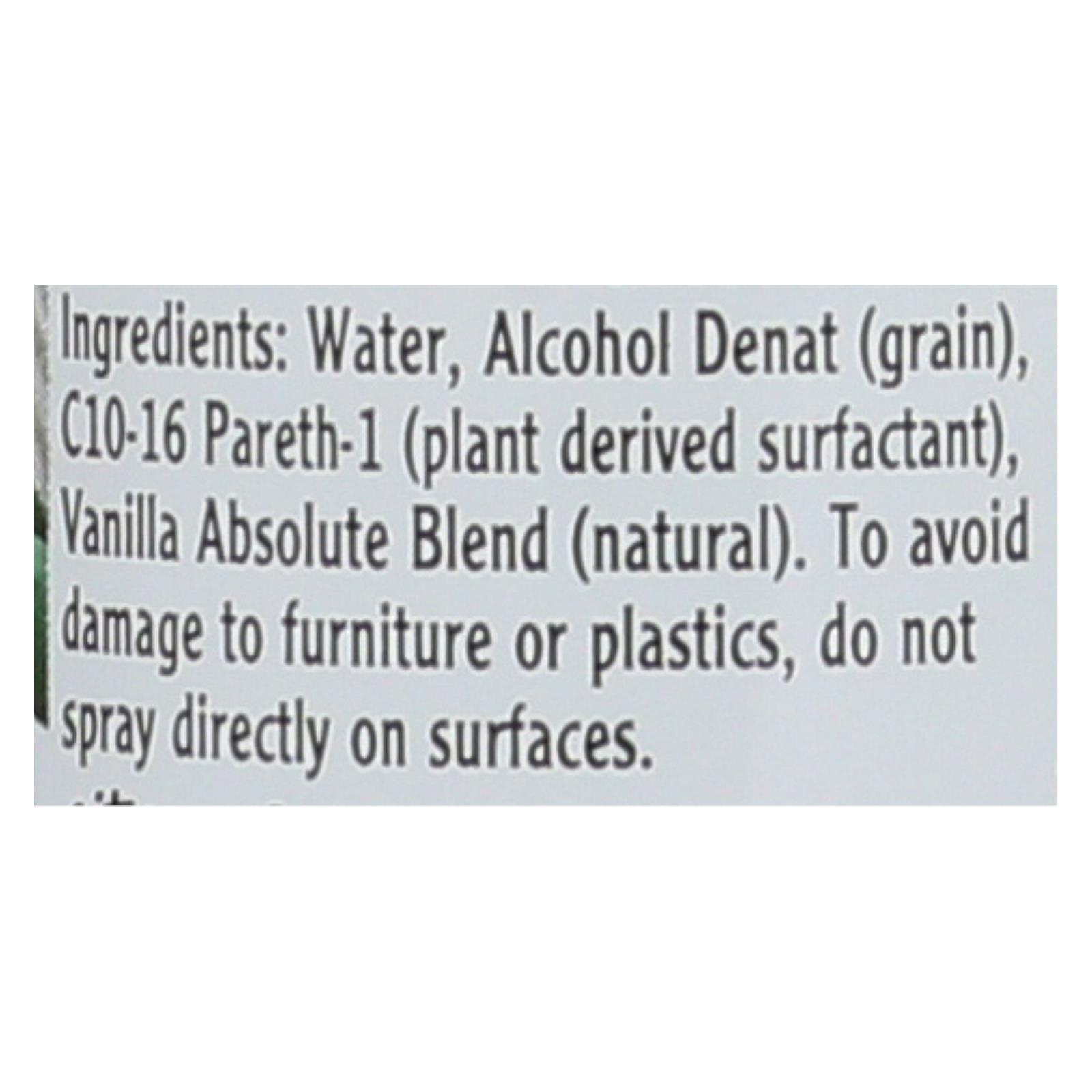 Air Scense - Air Freshener - Vanilla - Case of 4 - 7 oz