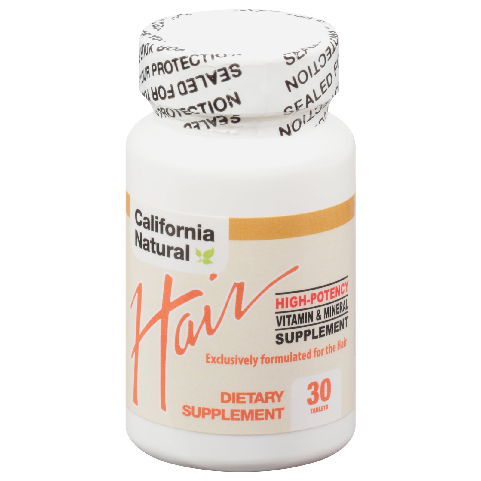 California Natural Hair - 30 Tablets