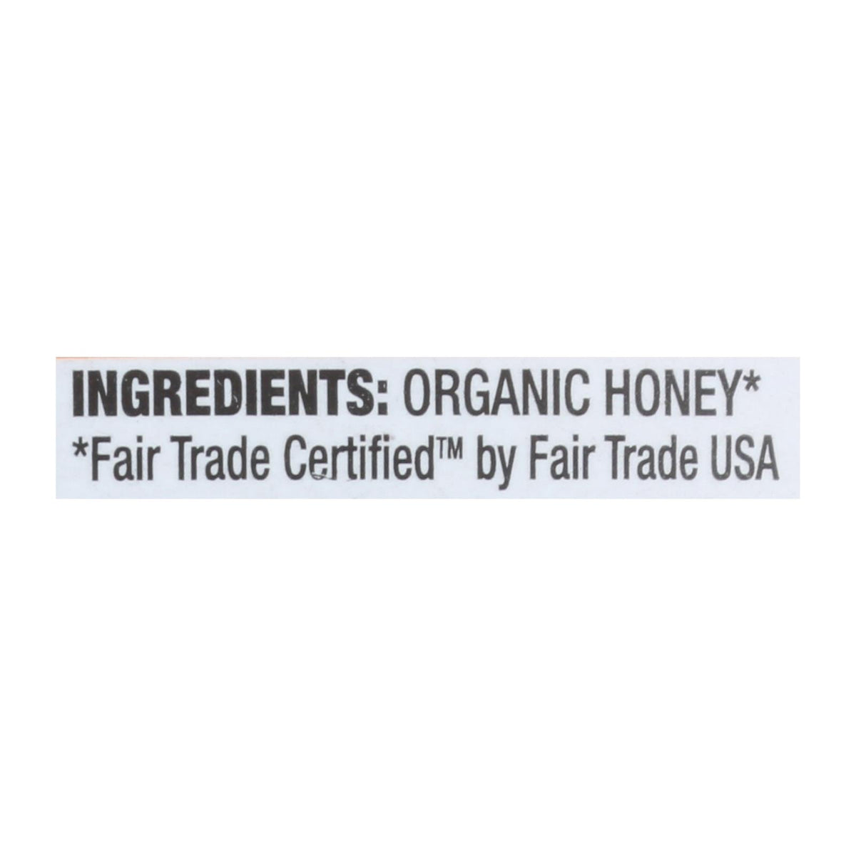 Wholesome Sweeteners Honey - Organic - Amber - Squeeze Bottle - 16 oz - case of 6