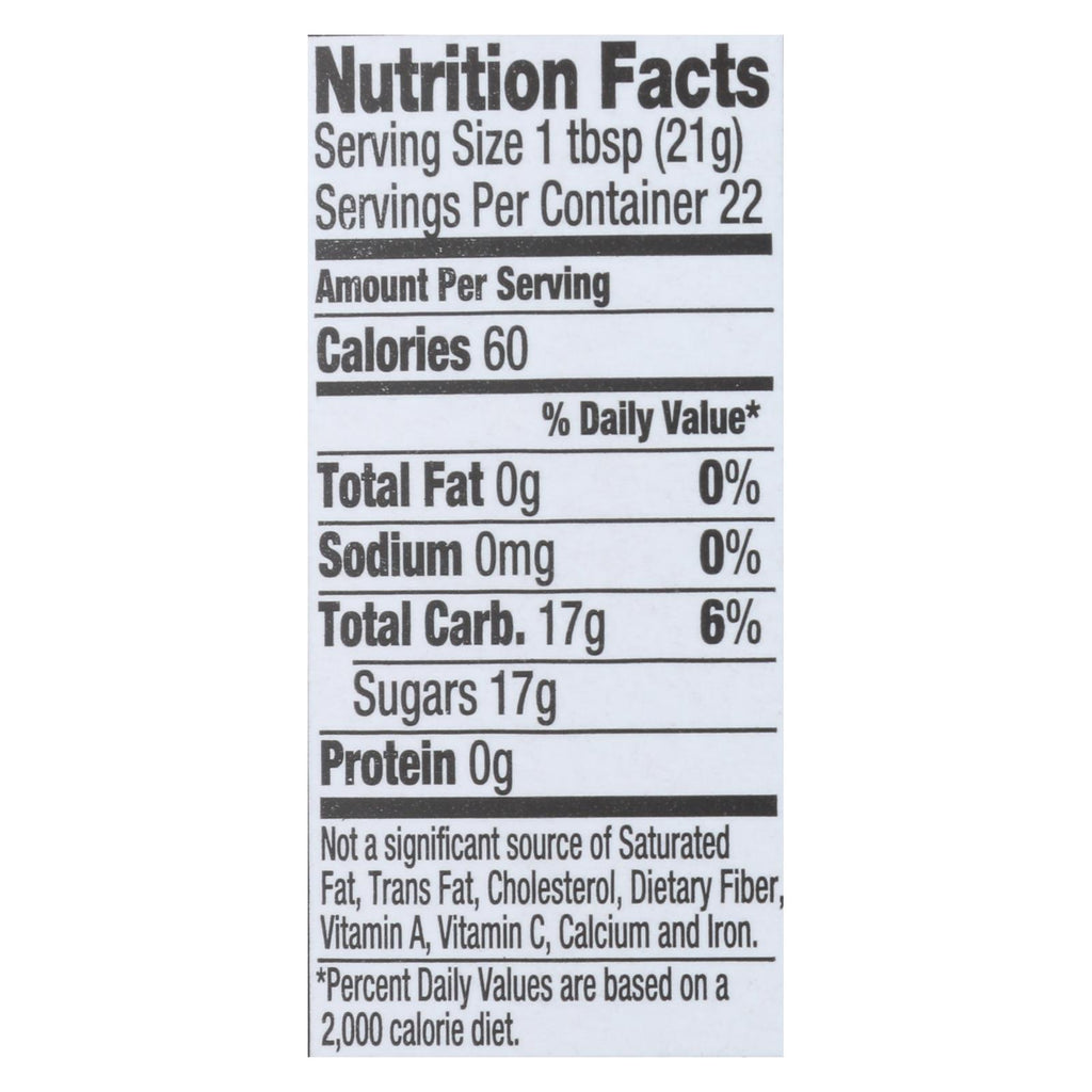 Wholesome Sweeteners Honey - Organic - Amber - Squeeze Bottle - 16 oz - case of 6