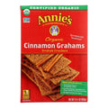 Annie's Homegrown Organic Cinnamon Graham Crackers - Case of 12 - 14.4 oz.