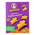 Annie's Homegrown Organic Bunnies Crackers - Cheddar - Case of 6 - 11.25 oz