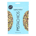 Wonderful Pistachios, No Shells Pistachios Roasted And Lightly Salted, Case Of 10, 6 oz