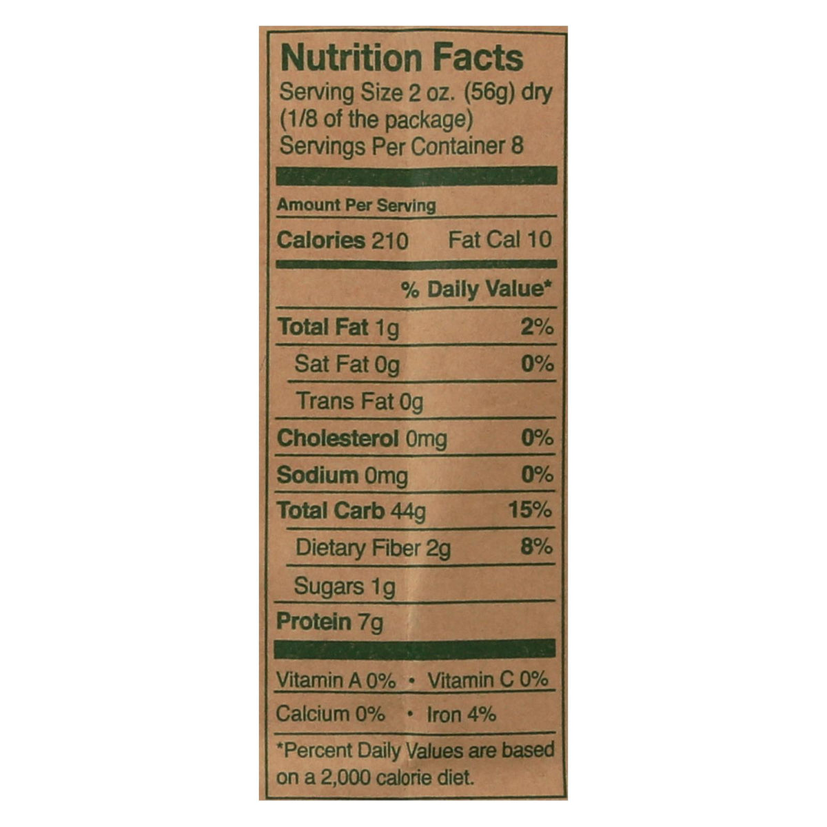 Montebello Organic Pasta - Penne Rigate - Case of 12 - 1 lb.