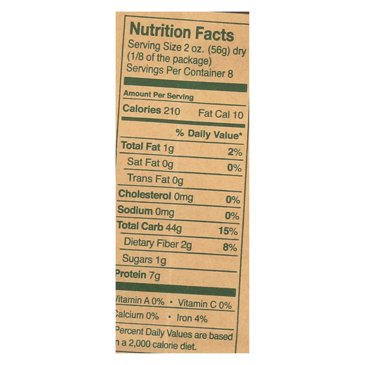 Montebello Organic Pasta - Rigatoni - Case of 12 - 1 lb.
