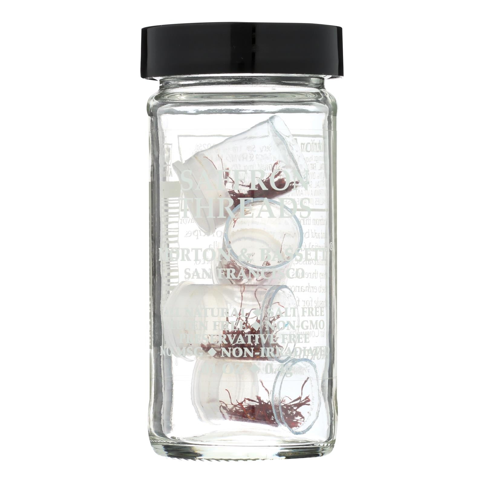 Morton and Bassett Saffron Threads - .02 oz - Case of 3