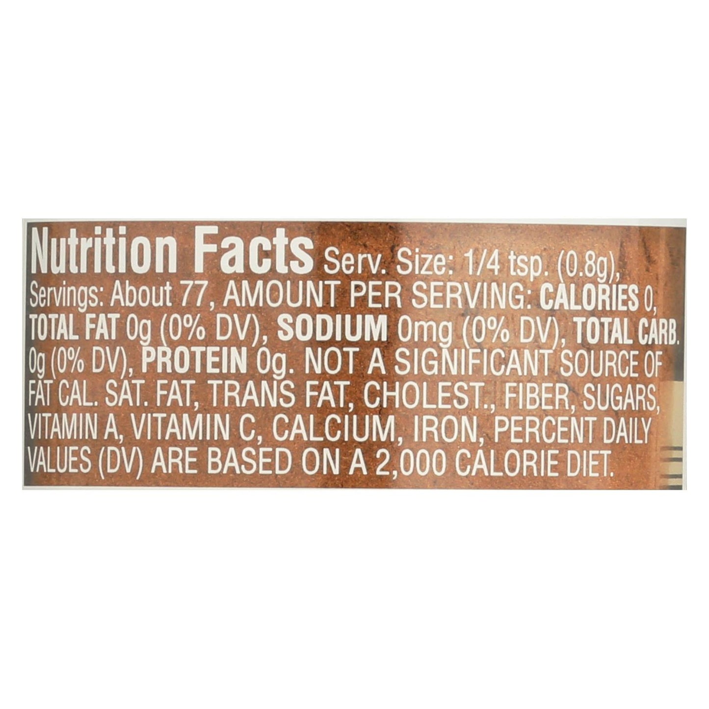 Morton And Bassett 100% Organic Ground Cinnamon - Case of 3 - 2.3 OZ