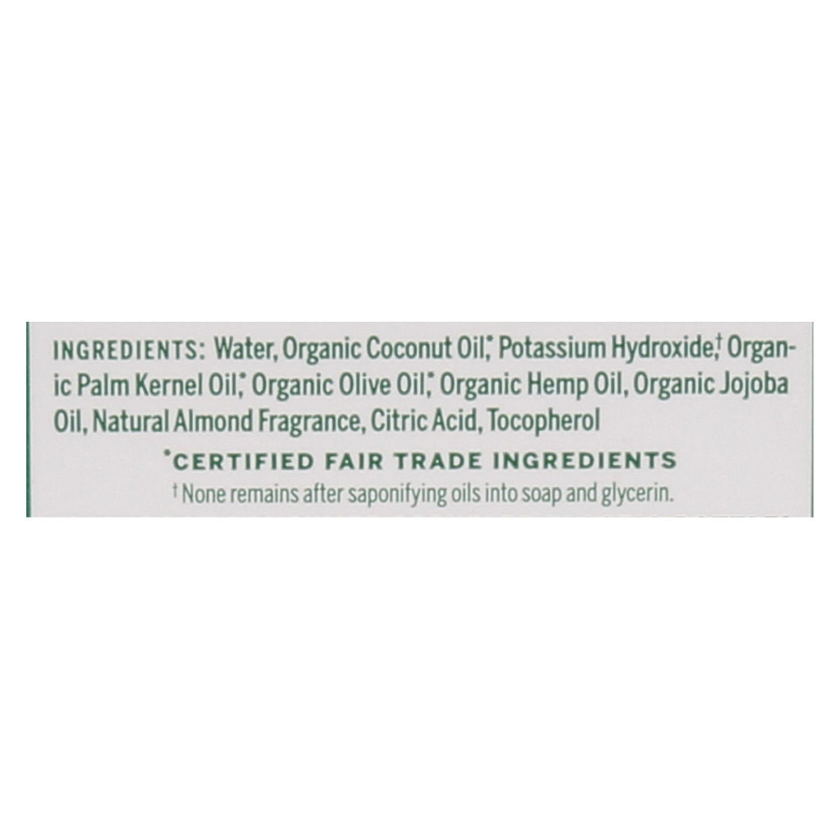 Dr. Bronner's - Castile Liquid Sp Almond - 1 Each-GAL
