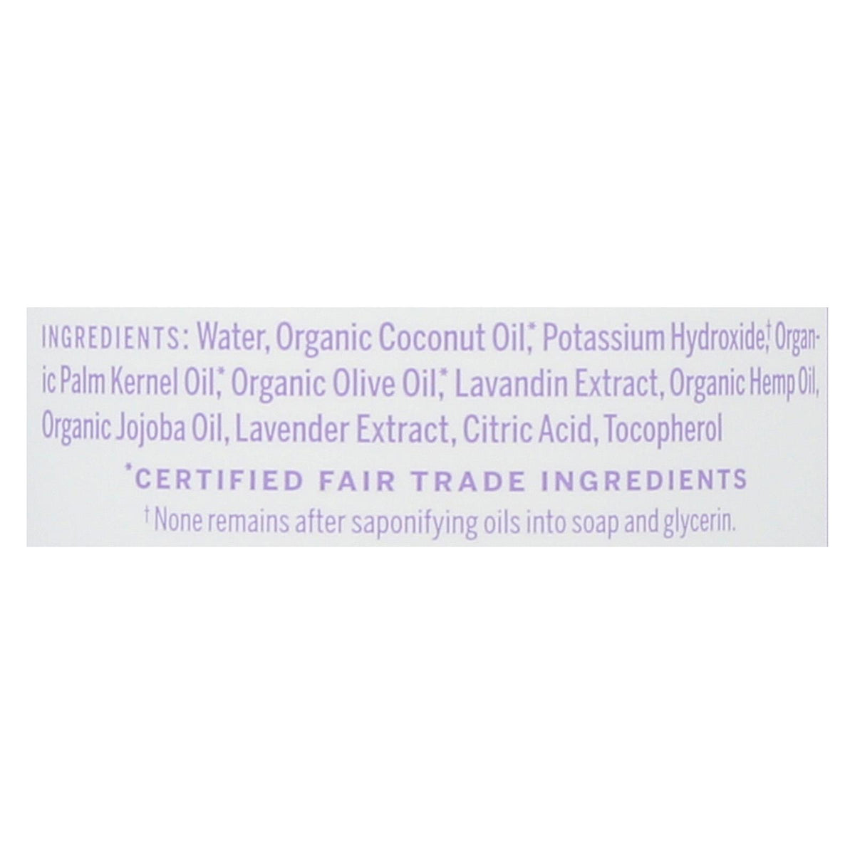Dr. Bronner's - Castile Liquid Sp Lvndr - 1 Each-16 FZ