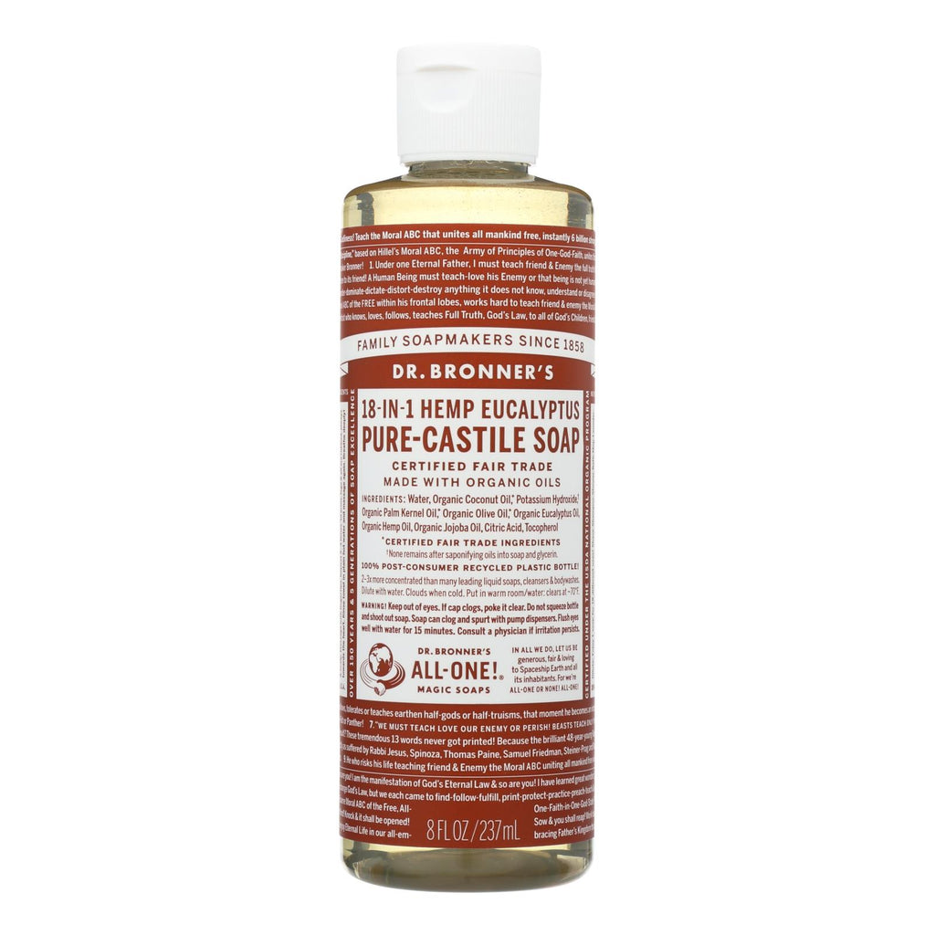 Dr. Bronner's - Castile Liquid Sp Euclyp - 1 Each-8 FZ