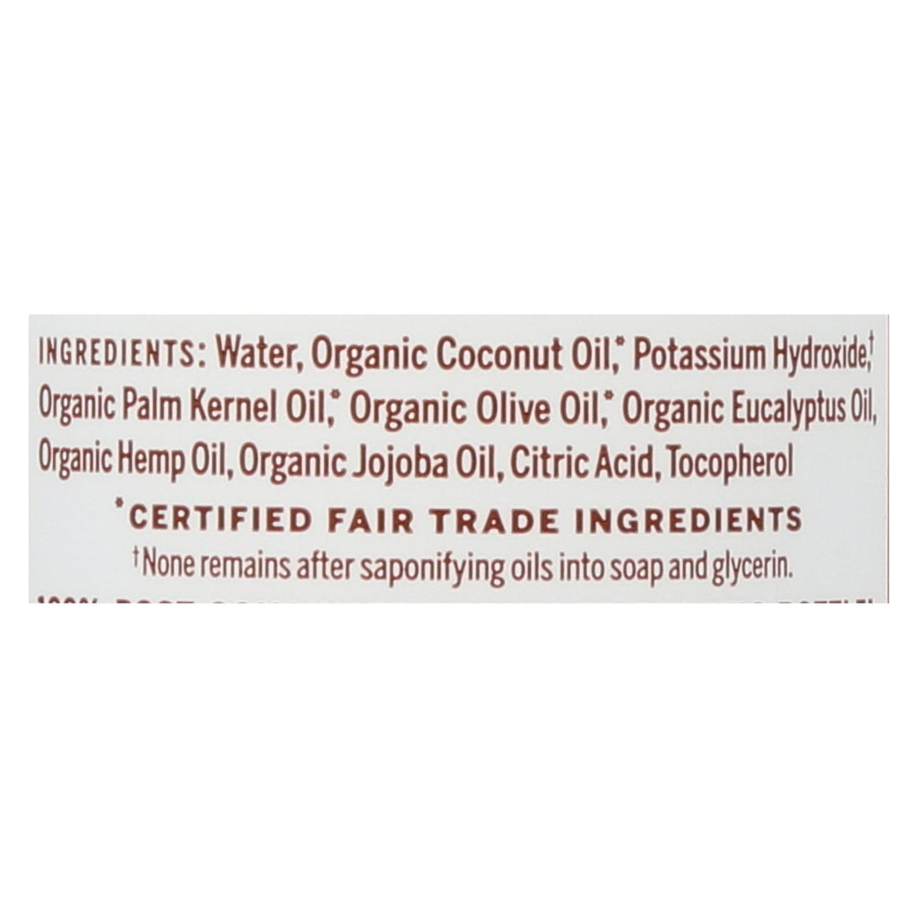 Dr. Bronner's - Castile Liquid Sp Euclyp - 1 Each-8 FZ