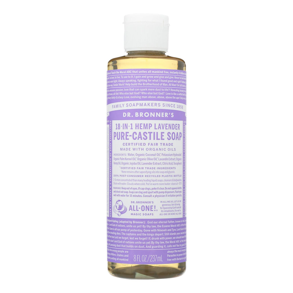 Dr. Bronner's - Castile Liquid Sp Lanvdr - 1 Each-8 FZ
