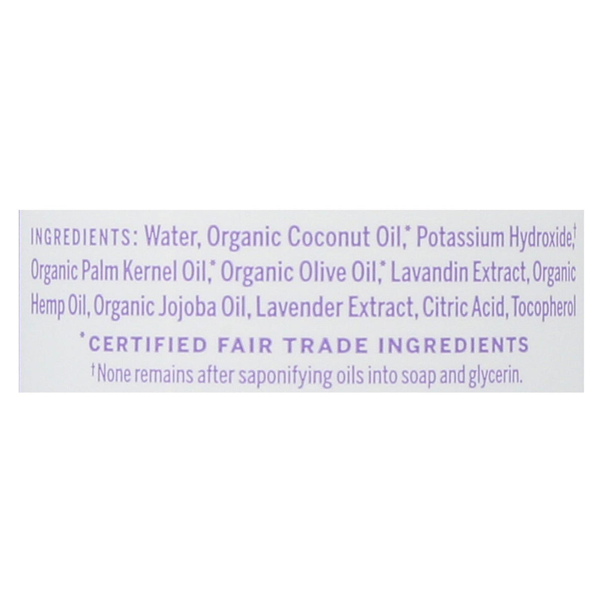 Dr. Bronner's - Castile Liquid Sp Lanvdr - 1 Each-8 FZ