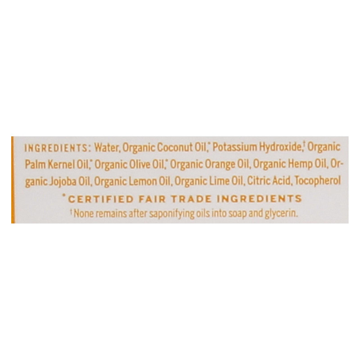 Dr. Bronner's - Castile Liquid Sp Citrus - 1 Each-8 FZ