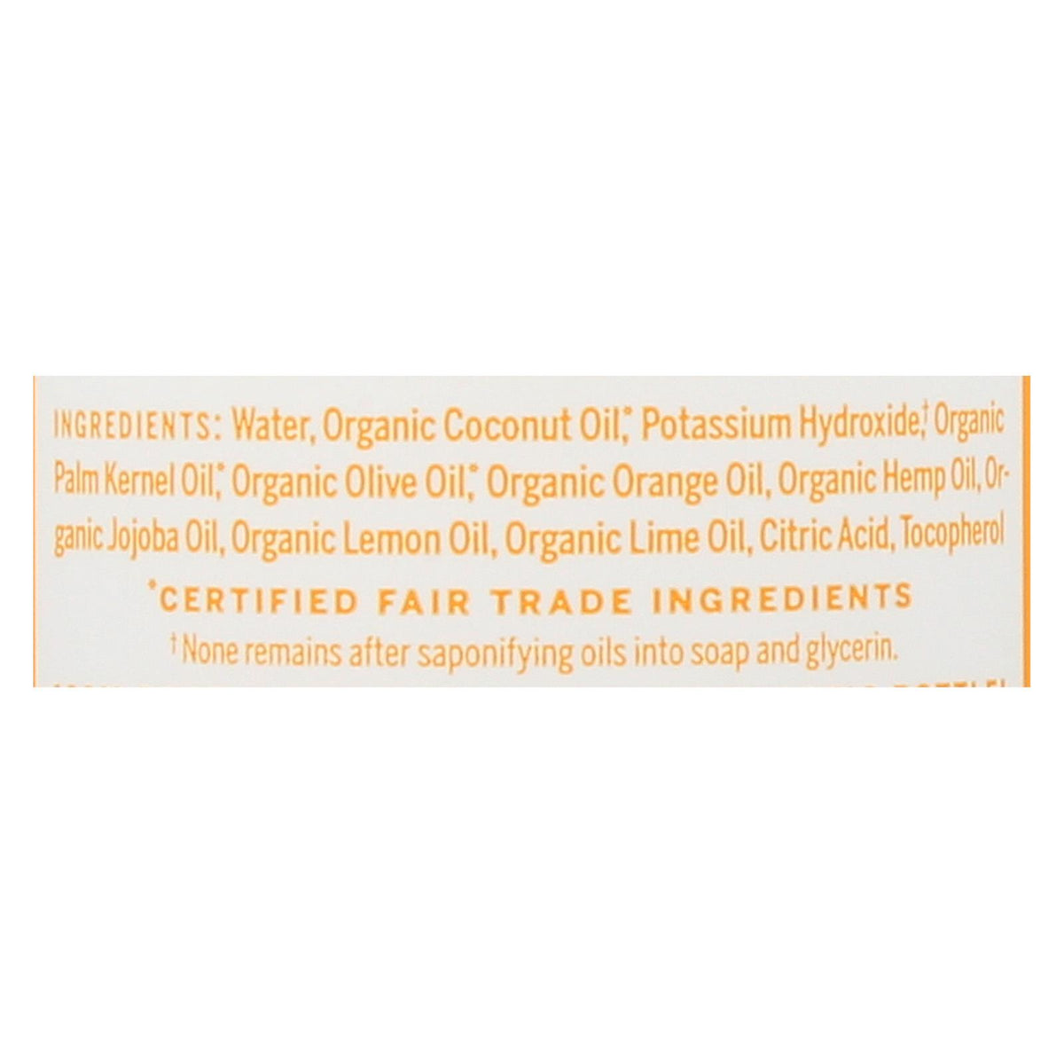 Dr. Bronner's - Castile Liquid Sp Citrus - 1 Each-16 FZ