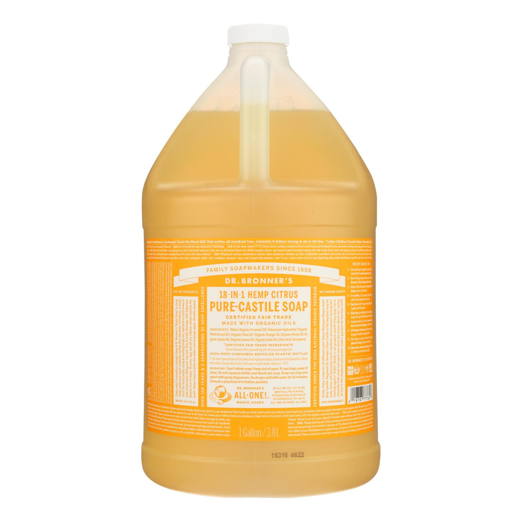 Dr. Bronner's - Castile Liquid Sp Citrus - 1 Each-1 GAL