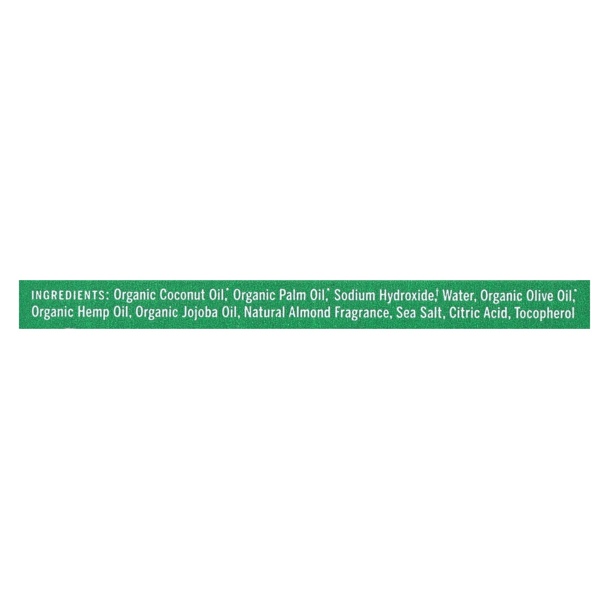 Dr. Bronner's - Bar Soap Almond Hemp - 1 Each-5 OZ