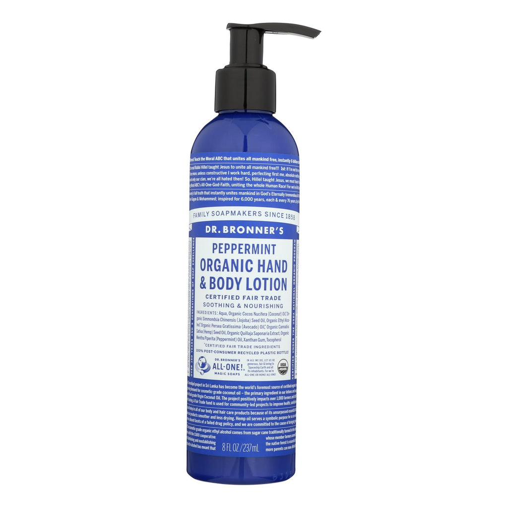 Dr. Bronner's - Lotion Peppermint - 1 Each-8 FZ