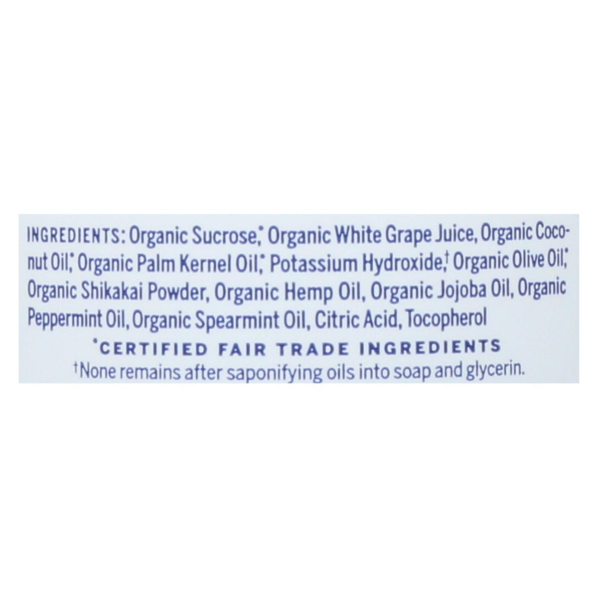 Dr. Bronner's - Liquid Soap Shika Pprmnt - 1 Each-12 FZ