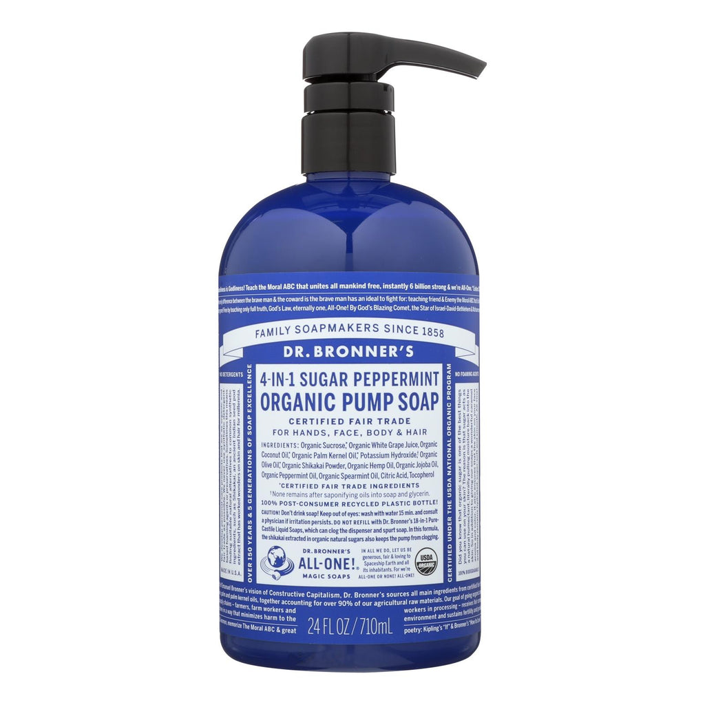 Dr. Bronner's - Body Soap Shika Sprmnt - 1 Each-24 FZ