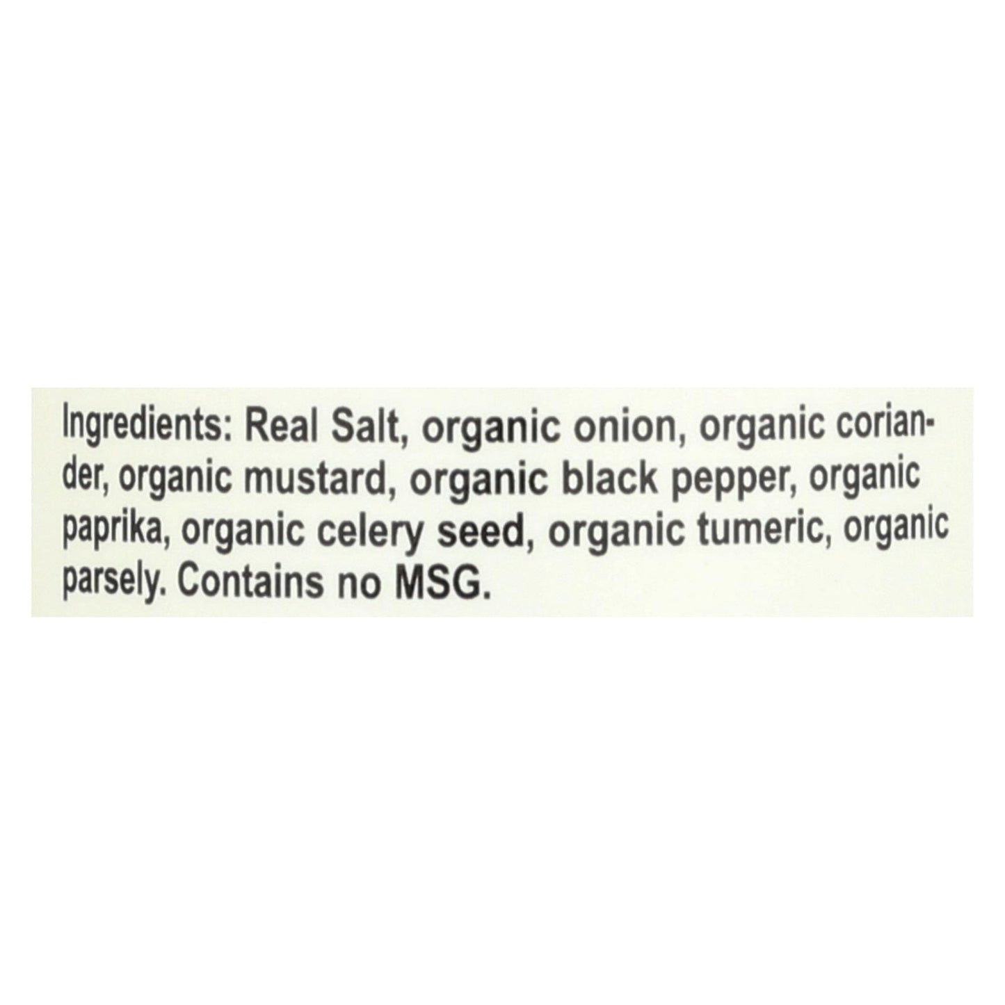 Redmond's Organic Season Salt  - 1 Each - 8.25 OZ